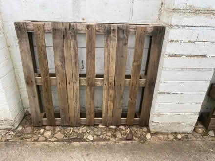Photo of free 2 wooden pallets. (Caldecott OX14) #1