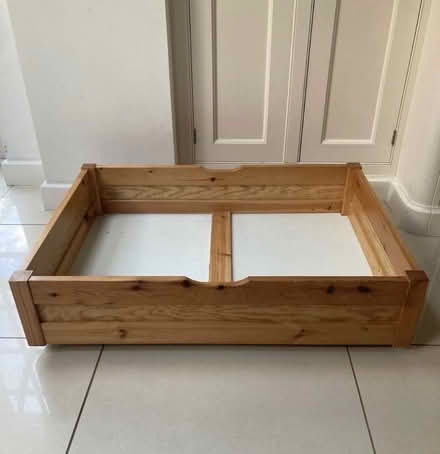 Photo of free 2 Pine underbed drawers on wheels (Fillongley CV7) #1