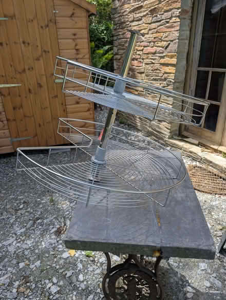 Photo of free Kitchen, corner cupboard, storage carousel. (Bossiney PL34) #1