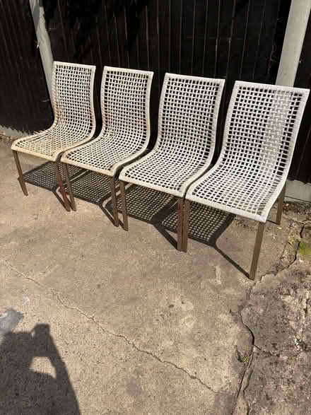 Photo of free IKEA outdoor wicker chairs (Oulton broad) #2