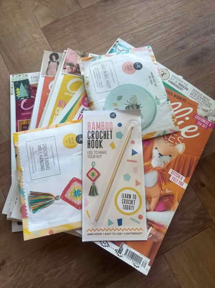Photo of free Old issues of Mollie Makes craft magazines (Heaton Moor SK4) #1