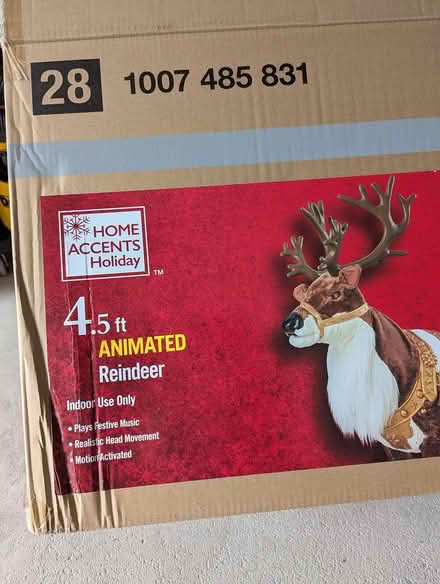 Photo of free 4-1/2 ft Animated Reindeer (New Paltz) #1
