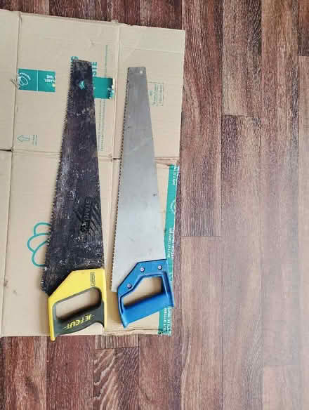 Photo of free Pair of wood saws (Homerton E9) #1