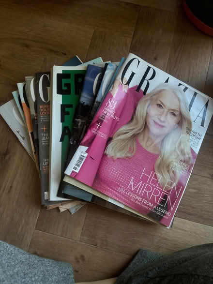 Photo of free Pile of Grazia magazines (Heaton Moor SK4) #1