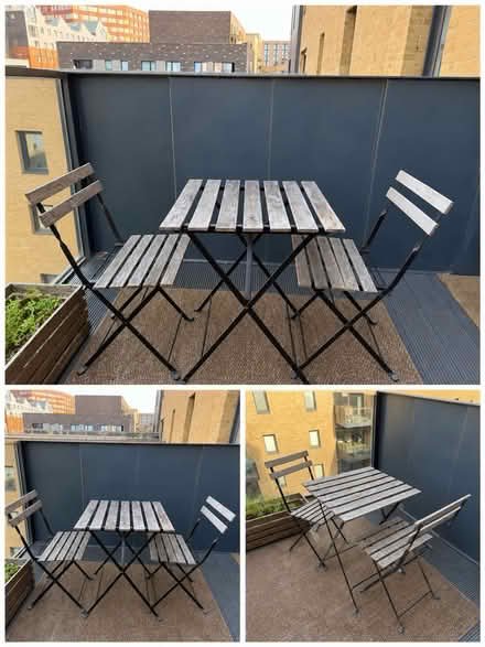 Photo of free Outdoor table & chairs (Walthamstow E17) #1