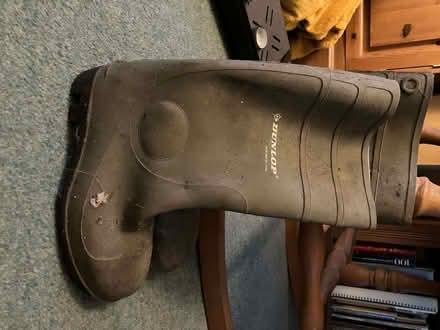 Photo of free Dunlop steel toe cap wellies (Critchill BA11) #2