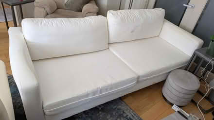 Photo of free White couch (Tallaght village) #1