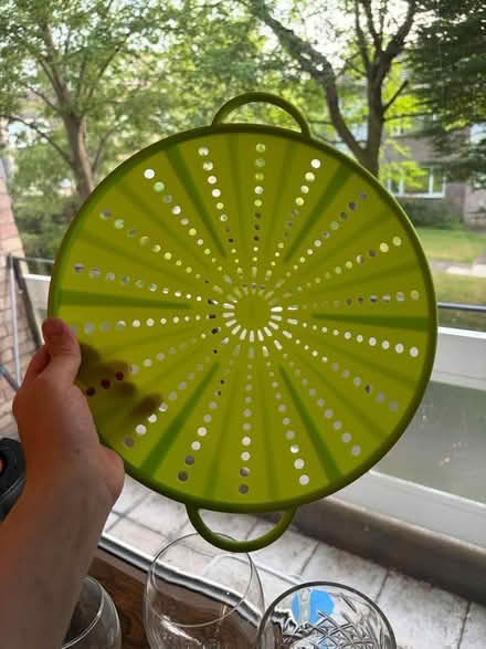 Photo of free Silicone oil splatter guard (Ealing W13) #1