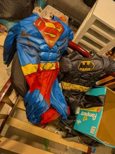 Photo of free Superman and Batman costume 4T (Carlstadt, NJ) #1