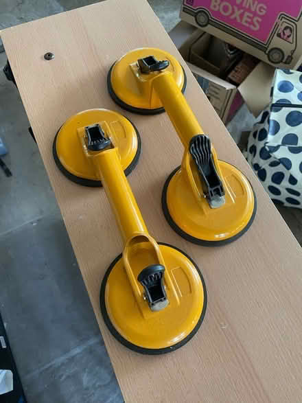 Photo of free Pair of suction handle for lifting glass (Within Fields HX3) #1