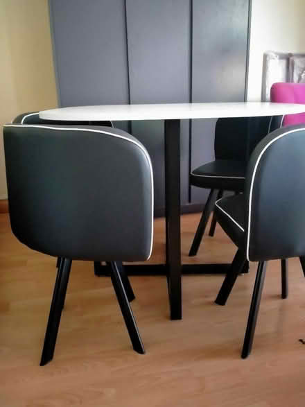Photo of free Table and chairs used (Tower Gardens Estate N17) #2