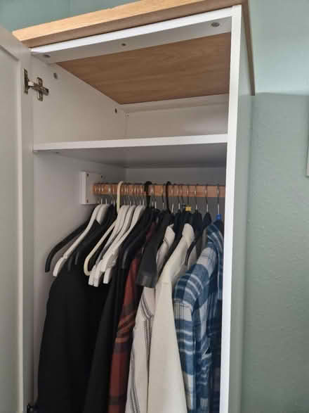 Photo of free single wardrobe & matching drawers (S40 Chesterfield) #3