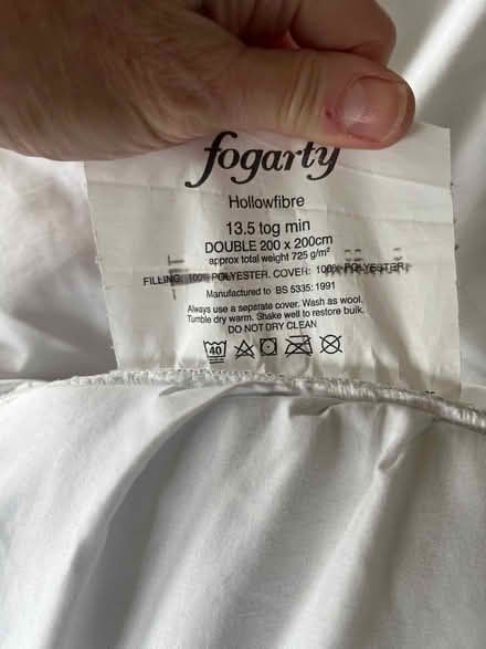 Photo of free Double duvet (Emerson's Green BS16) #2