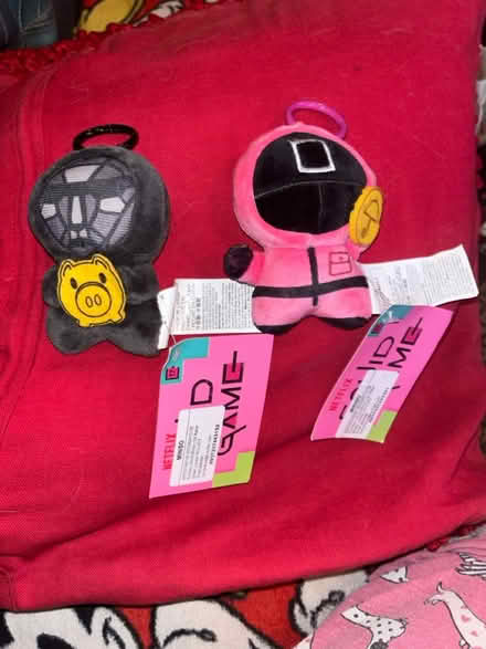 Photo of free 2x squid game bag charms (Camberwell SE5) #1