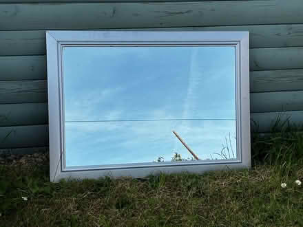 Photo of free Mirror with Silver Frame (BS10) #1