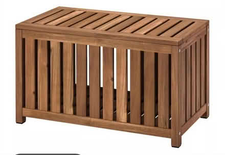 Photo of free IKEA APPLARO garden storage bench (St Margarets TW1) #1