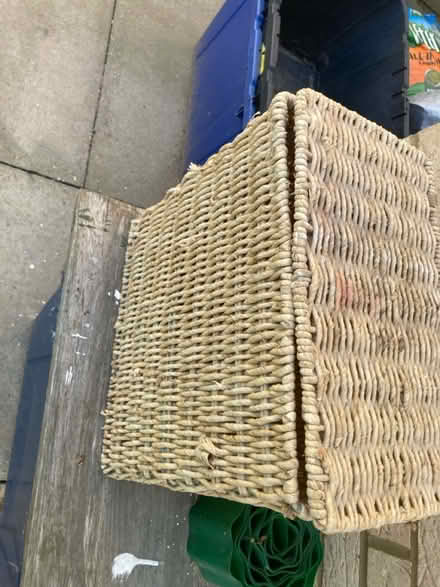 Photo of free Wicker basket (Letchworth wilbury) #1