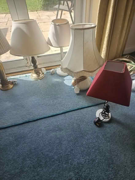 Photo of free Floor lamp and 8 table lamps (East Sheen SW14) #4