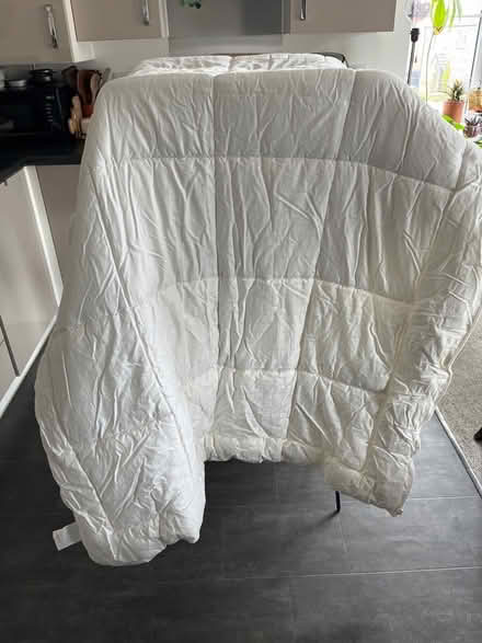 Photo of free single duvet and mattress protector (Emerson's Green BS16) #3