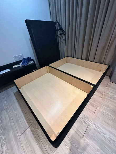 Photo of free Double Bed Frame + Mattress + Bedding (Castlefield M5) #4