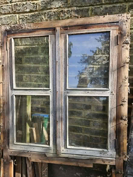 Photo of free Old Wooden window from old shed (TW1 East Twickenham) #1
