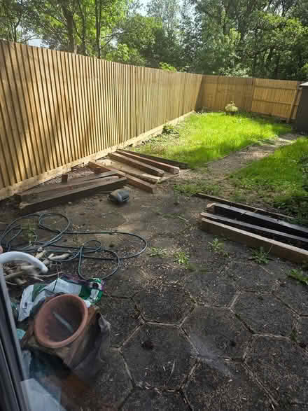 Photo of free Fence poles (Caerphilly CF83) #1