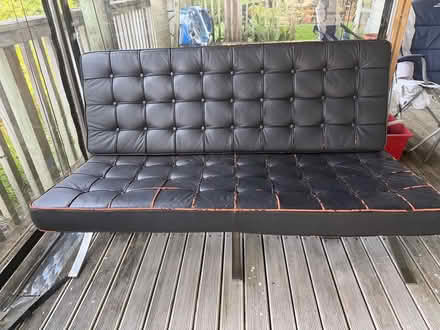 Photo of free Barcelona 2 seater couch (Army bay) #2