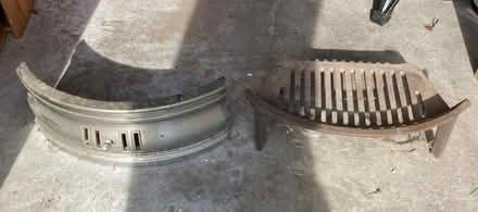 Photo of free Vintage Coal Fireplace Grate and Cover (Ravelston EH4) #2