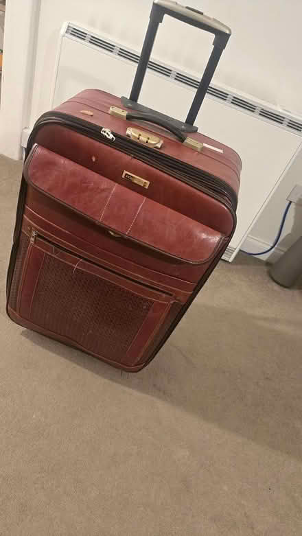 Photo of free Brown suitcase (Preston park,Brighton) #1