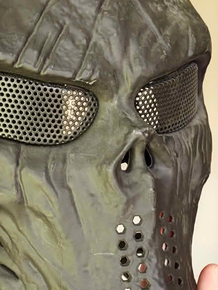 Photo of free Black skull paintball mask (Harrogate HG2) #4