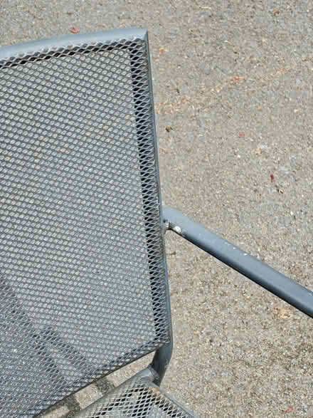 Photo of free Stackable metal chairs x4 (Harrogate HG2) #3