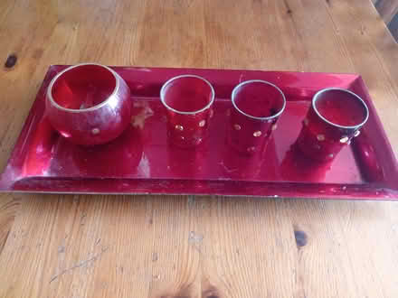 Photo of free Tea light holders with tray (Lower Morden SM4) #2