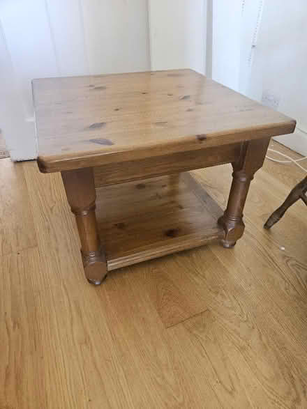 Photo of free Low pine coffee table (East Sheen SW14) #1