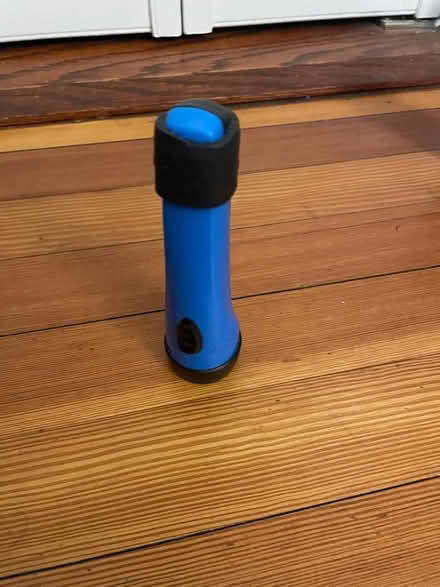 Photo of free small blue flashlight (Brookline) #2