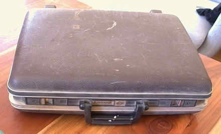 Photo of free "Vintage" Hardshell Briefcase (Foster & California Ave) #1