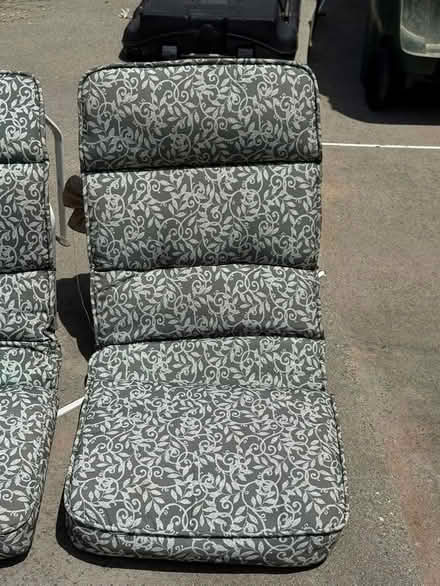 Photo of free Pair of Lounge Chair Cushions (Fountain Vly, Heil & Bushard) #1