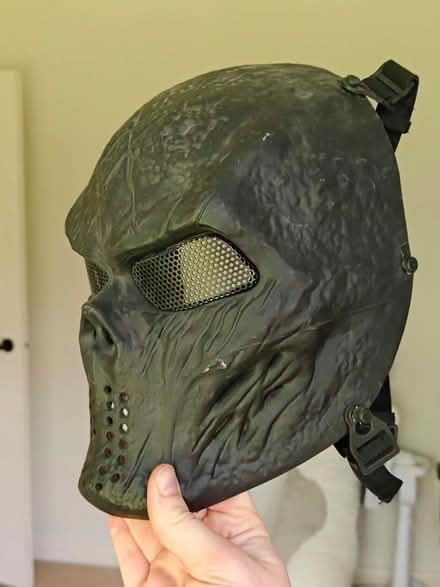 Photo of free Black skull paintball mask (Harrogate HG2) #2