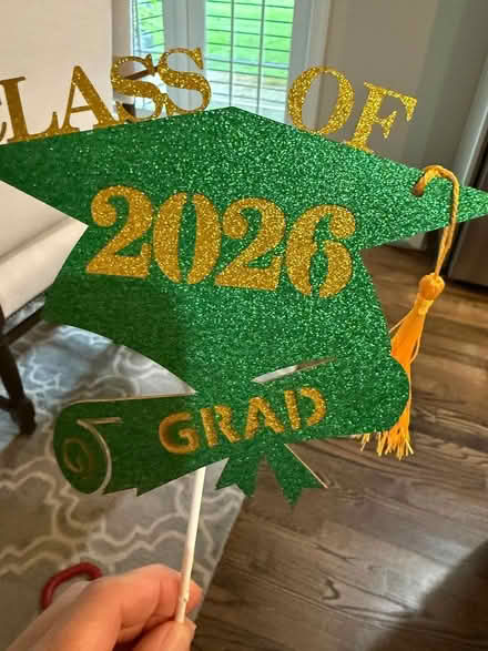 Photo of free Green, Gold and White Grad Decor (Vienna near Reston) #1