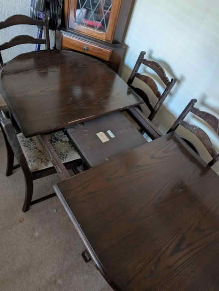 Photo of free Extendable table and 6 chairs (WS4 Walsall) #3