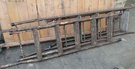 Photo of free Vintage ladders for upcycling (Earls Barton NN6) #1