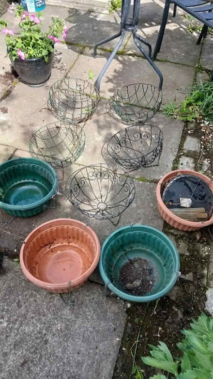 Photo of free 9 hanging baskets (St Andrews KY16) #1
