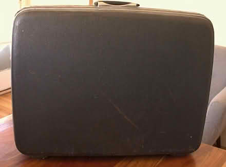 Photo of free "Vintage" Hardshell Suitcase (Foster & California Ave) #2