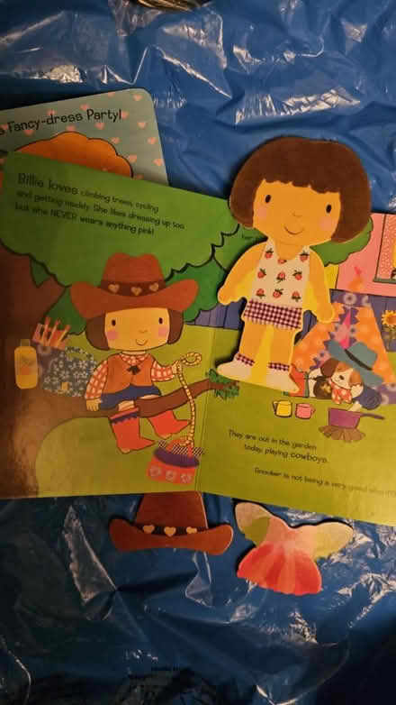 Photo of free Wooden dress up book x 2 (Ramsey Mereside PE26) #2