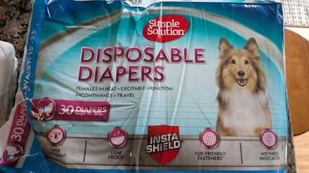 Photo of free Female dog diapers XS, S, M (Cuesta Park) #3