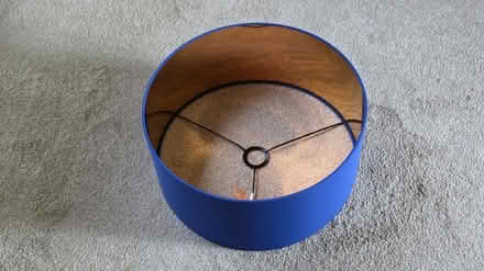 Photo of free Blue cooper foil Lampshade (Stroud) #1
