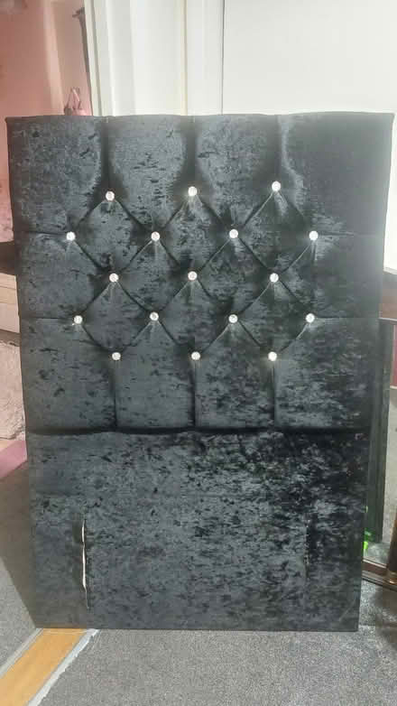 Photo of free Headboard single black (South Woodham Ferrers CM3) #1