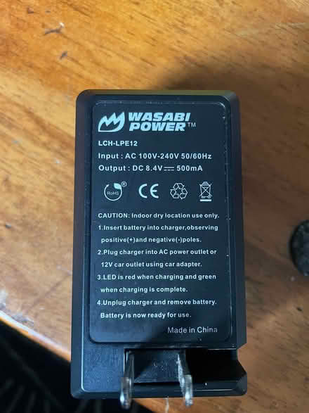 Photo of free Charger for Canon LP-E12, LC-E12 (Archer & Western (Chicago)) #1