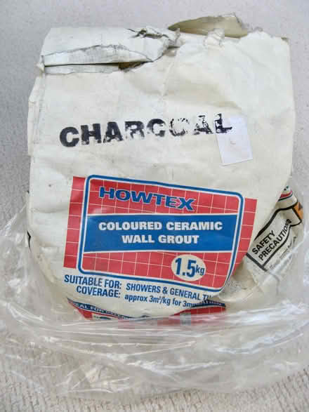 Photo of free Coloured grout - charcoal (Croham CR2) #1
