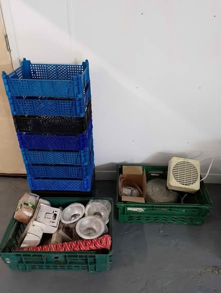 Photo of free Assorted car boot items & trays (Pontefract) #1