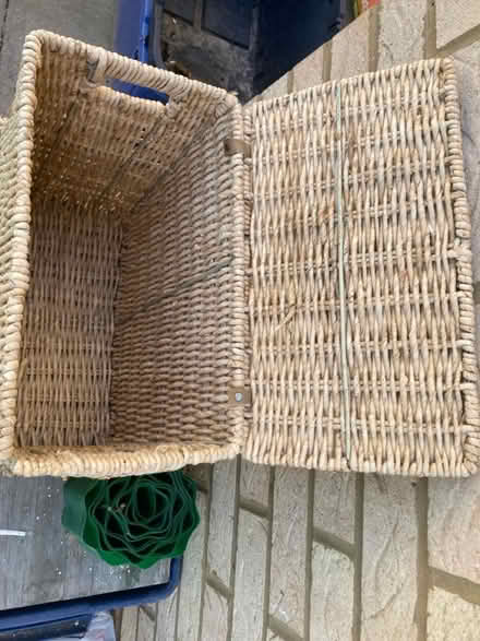 Photo of free Wicker basket (Letchworth wilbury) #3